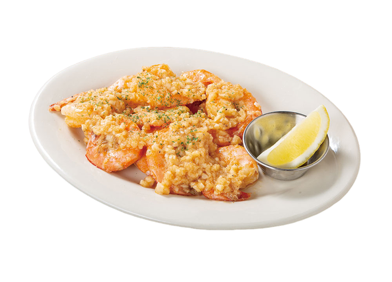 自家製ガーリックシュリンプ