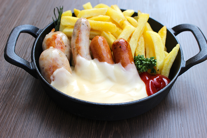 チーズソーセージ（5本盛り）