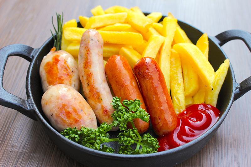 ガリバタソーセージ（5本盛り）