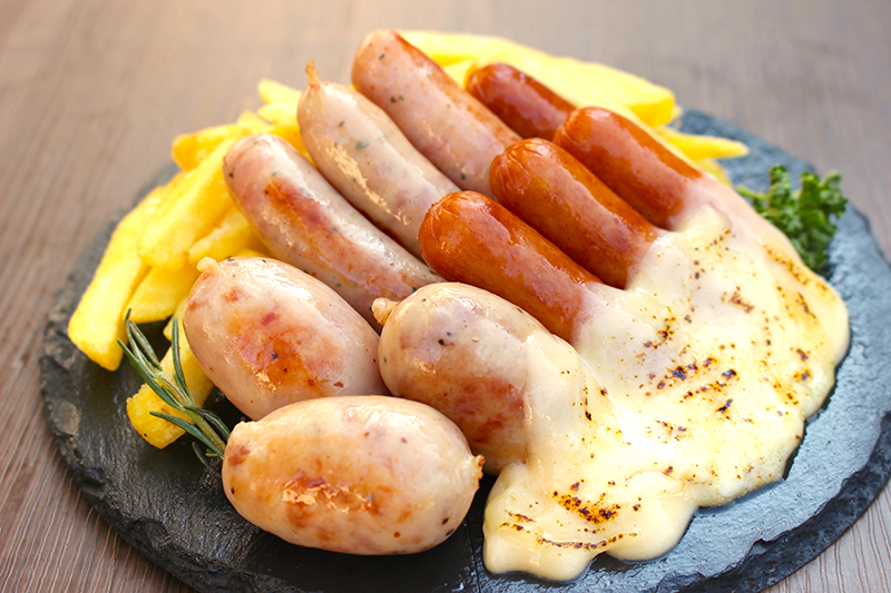 炙りチーズソーセージ10本盛り