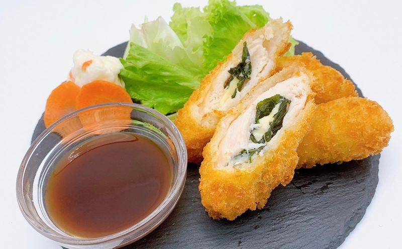 大葉とチーズのチキンフライ