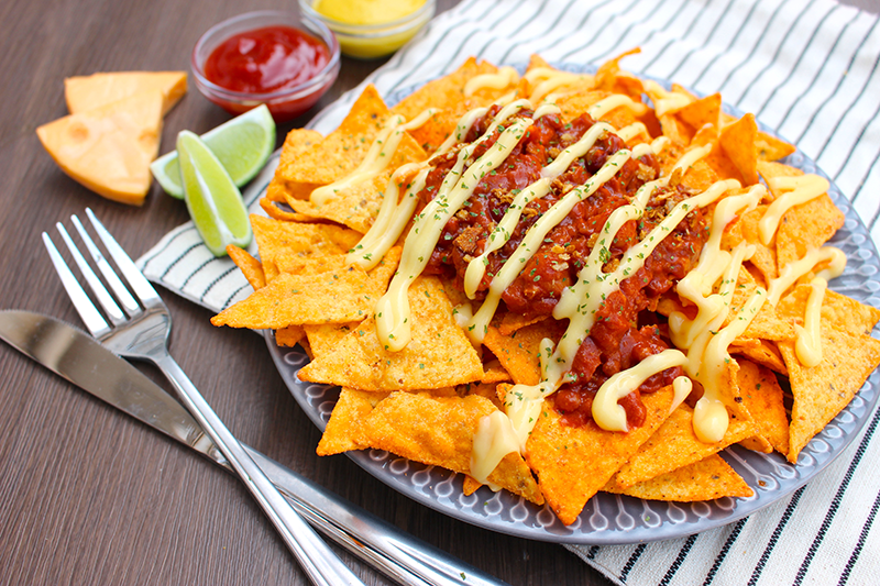 チリコンカンのチーズナチョス