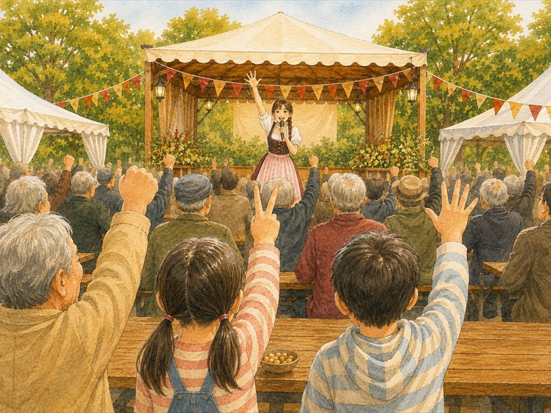 敬老の日スペシャルイベント シニアじゃんけん大会